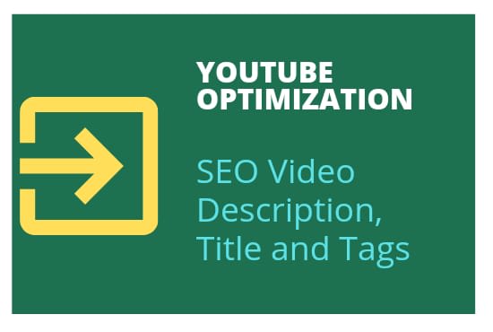 Bestseller - do SEO of youtube videos, titles, tags and description