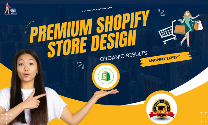 Gig Preview - Create  dropshipping  store or shopify website, build shopify