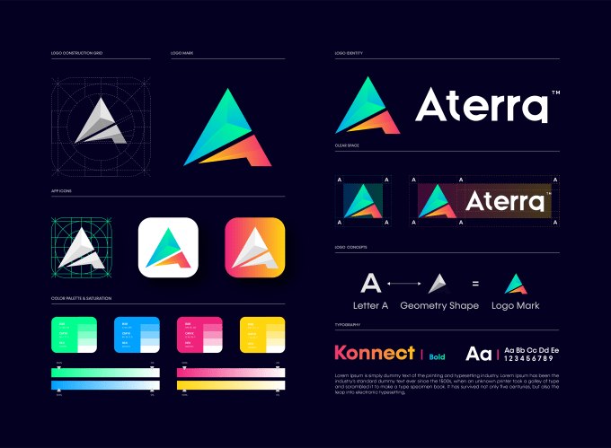 Gig Preview - Design brand style guide or brand identity and business logo