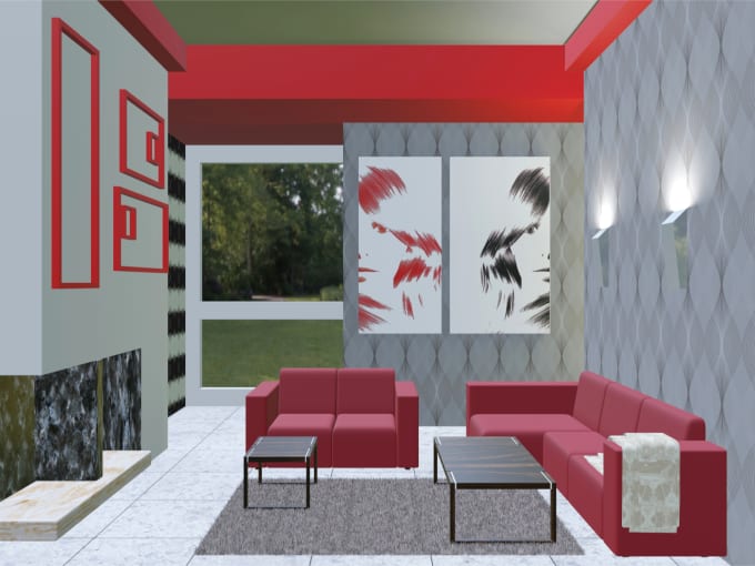 Gig Preview - Design and render 3d architectural of interior