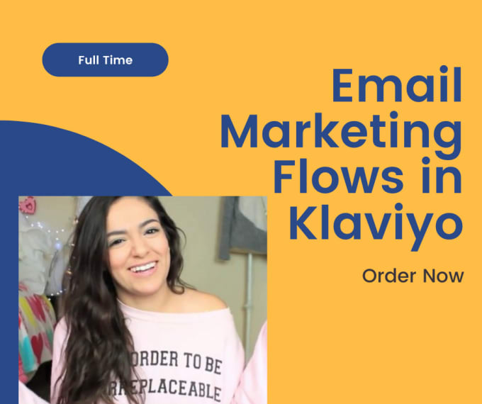 Gig Preview - Setup ecommerce email marketing flows in klaviyo