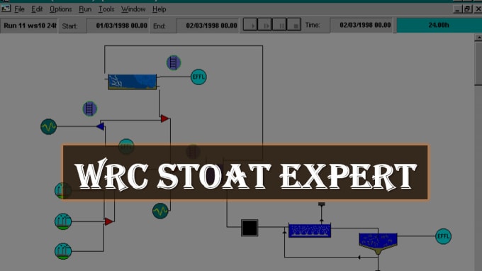 Gig Preview - Use stoat software to simulate your wastewater treatment plant design