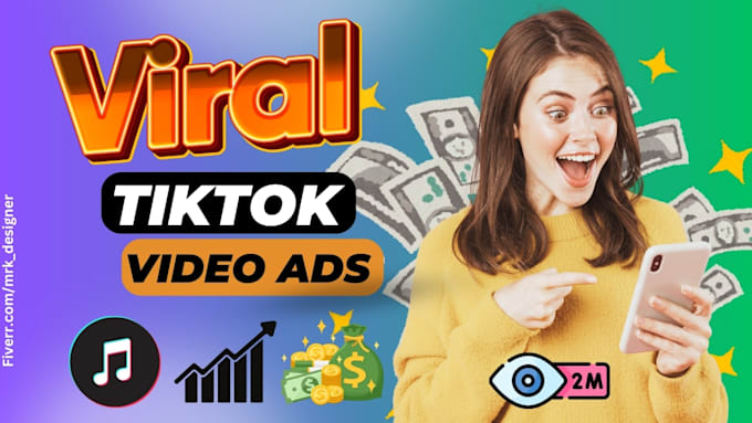 Gig Preview - Create viral tiktok dropshipping video ads for tiktok dropshipping