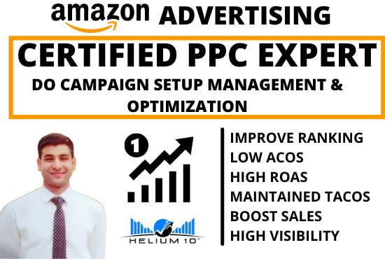 Gig Preview - Setup, manage, and optimize amazon ppc ads campaigns