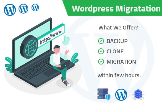 Bestseller - migrate a wordpress website old to new server