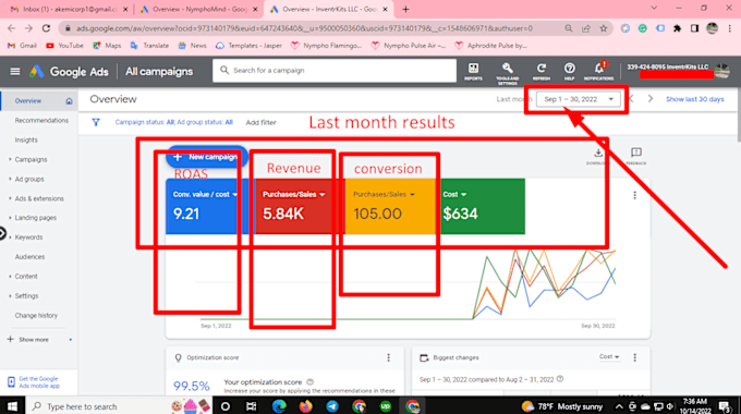 Gig Preview - Setup google ads adwords PPC campaign, search ads, shopping ads, pmax campaigns