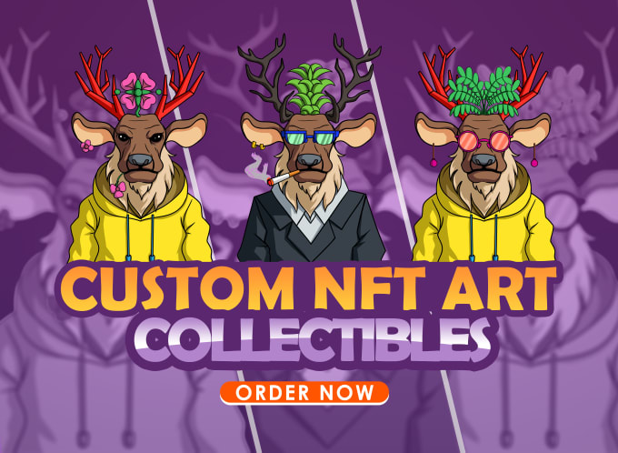 Gig Preview - Make unique characters for your nft art collection