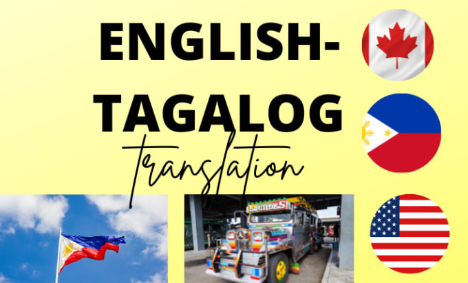 Gig Preview - Deliver high quality tagalog translation within 24 hours