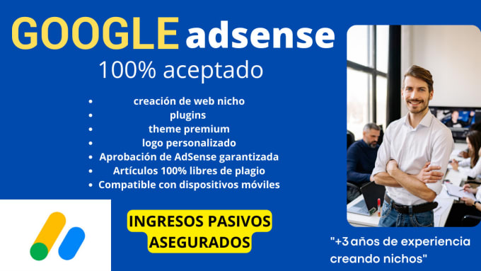 Bestseller - google adsense, aprobación asegurada, adsense,  approval guaranteed