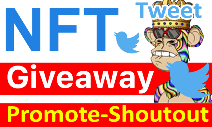 Gig Preview - Do nft giveaway twitter promotion