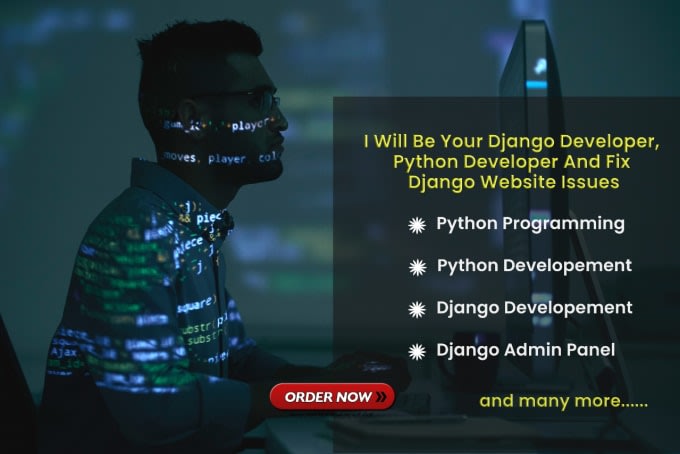 Gig Preview - Do web app development with django and python