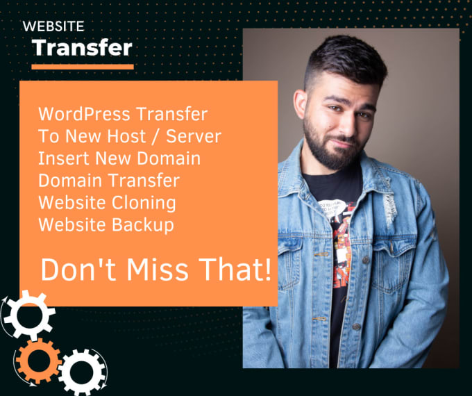 Gig Preview - Transfer or move your website to new host or domain