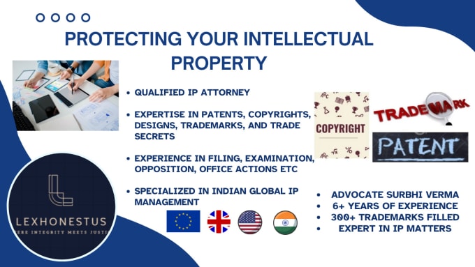 Gig Preview - Be your IP attorney