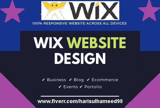 Gig Preview - Design or redesign a wix website