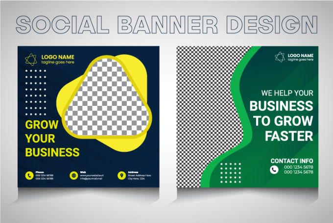 Gig Preview - Design social media banner, facebook cover, web banner