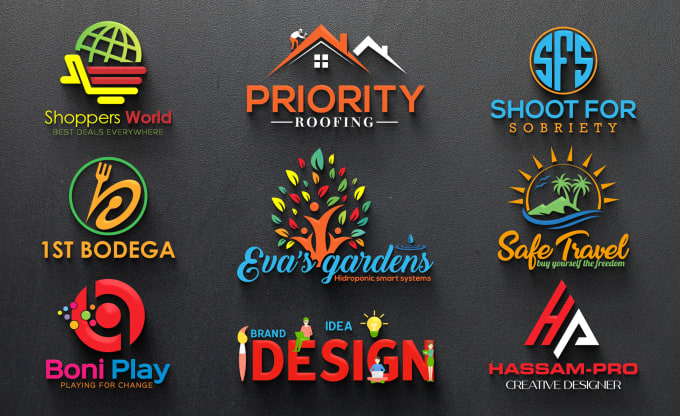 Gig Preview - Create a modern and stunning 3d logo design for your business