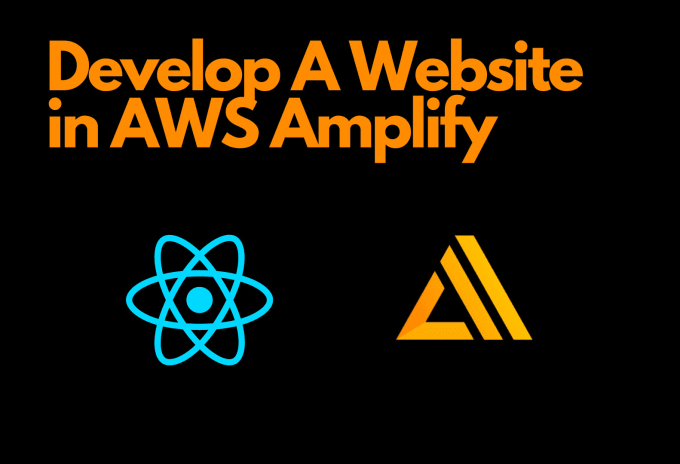 Gig Preview - Develop and  host website on AWS amplify