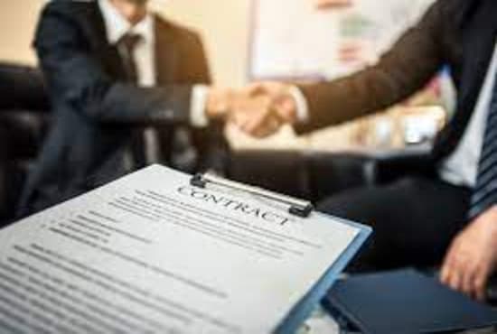 Gig Preview - Draft legal terms and conditions of business deals