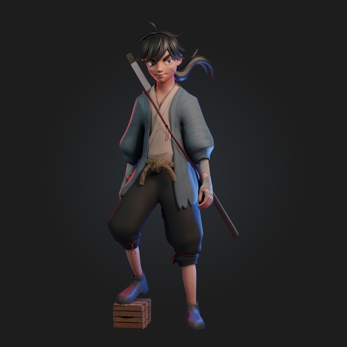 Bestseller - design 3d character model for game and animation