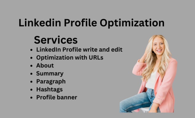 Gig Preview - Write and edit your linkedin profile, resume, and optimization with URL