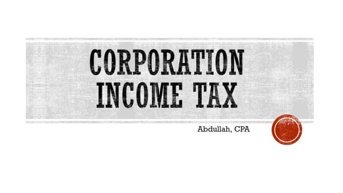 Gig Preview - Be your cpa canada accountant for corporation tax and accounting