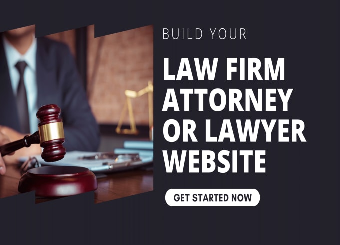 Gig Preview - Build law firm attorney lawyer website on wix squarespace wordpress