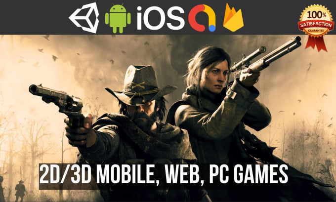 Gig Preview - Develop best unity 2d 3d mobile game for android, ios, and web pc