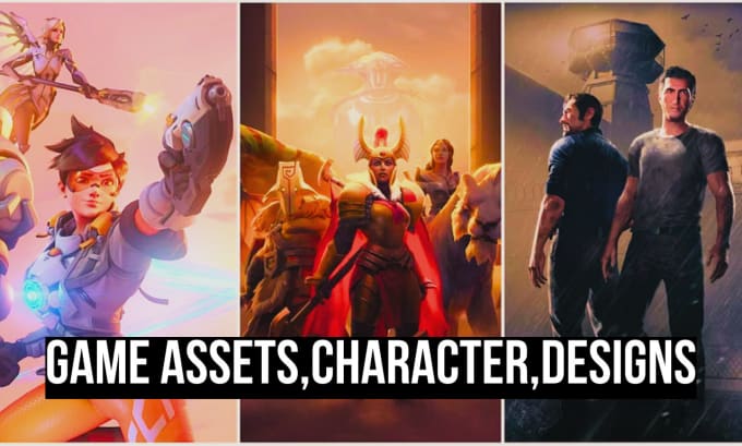 Gig Preview - Create 3d game assets, models, characters, environment, and animation