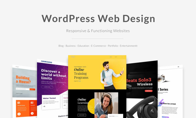 Bestseller - design responsive wordpress website