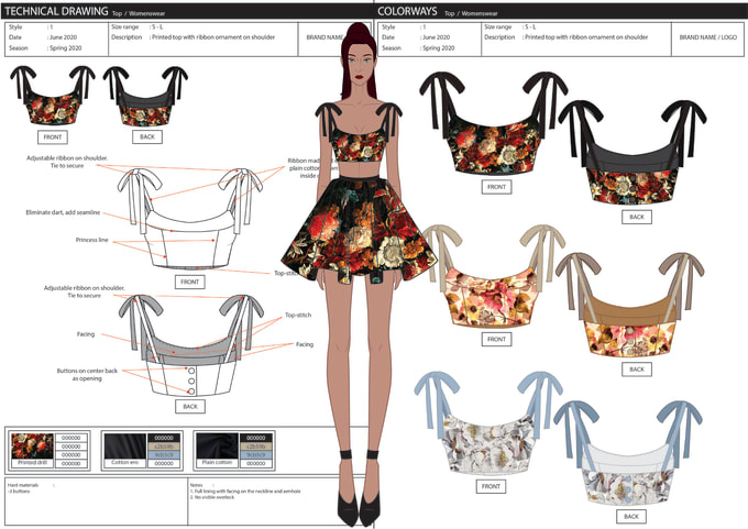 Bestseller - make gorgeous detailed fashion illustration and tech drawing