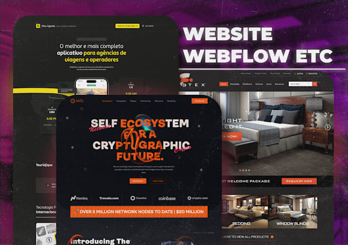 Gig Preview - Create turnkey website wordpress webflow shopify landing page