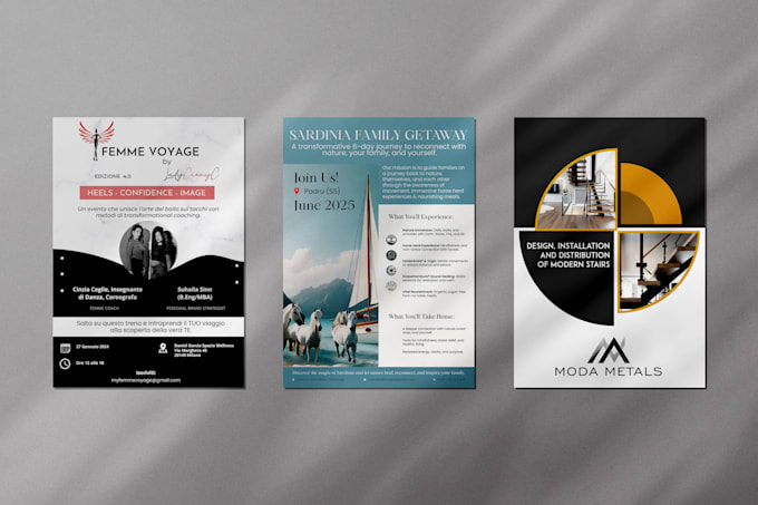 Gig Preview - Design business flyer, brochure, poster or leaflet