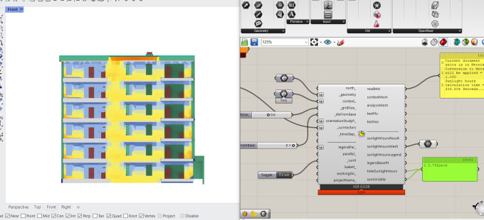 Gig Preview - Do solar and daylight analysis in ladybug