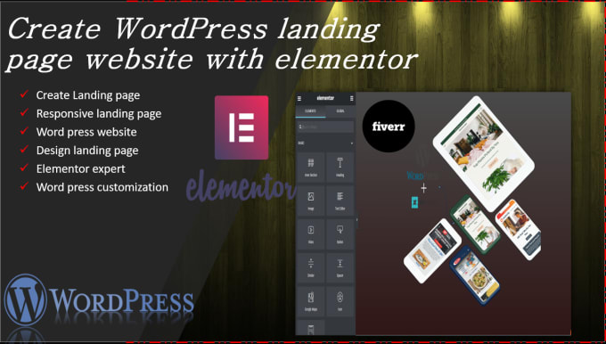 Gig Preview - Design elementor wordpress website or elementor landing page