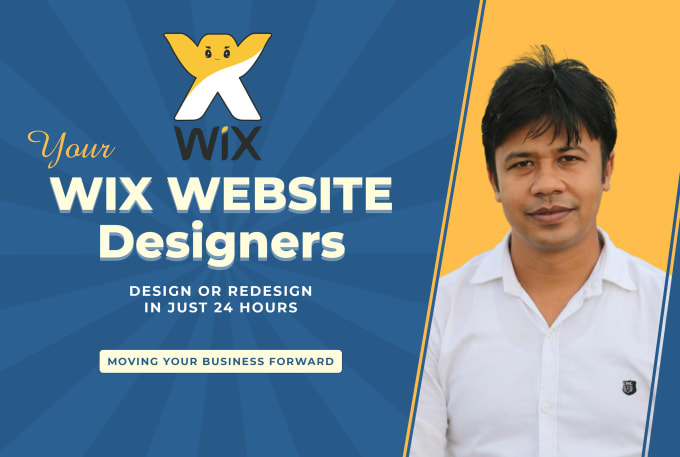 Gig Preview - Develop a catchy wix website design or wix website redesign