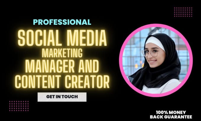 Gig Preview - Be your social media marketing manager