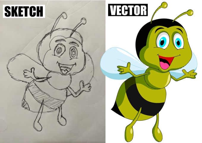 Gig Preview - Do vectorize any image into an illustration or vector file