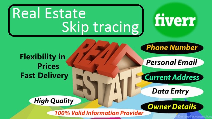 Bestseller - do skip tracing and data entry for real estate