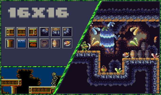 Gig Preview - Make an aesthetically pleasing tileset for you