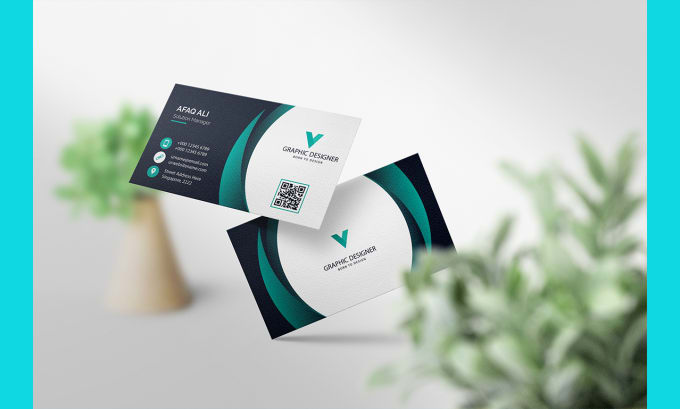 Gig Preview - Design personal and professional e business cards for your start up