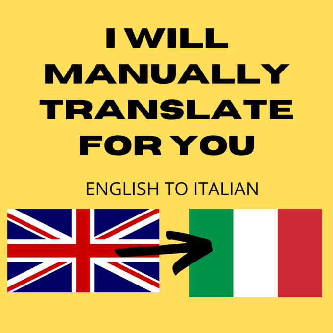 Gig Preview - Translate your english business text to italian in 1 day