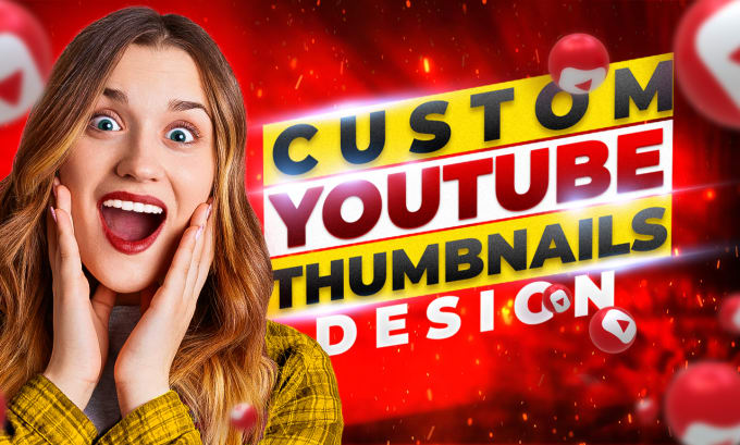 Gig Preview - Design amazing youtube thumbnail design