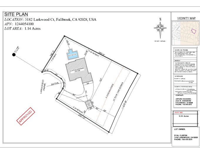 Gig Preview - Draw your plot plan and site plan for city permit in 24hrs