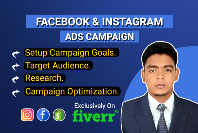 Bestseller - setup facebook ads campaign, fb advertising and instagram ads manage