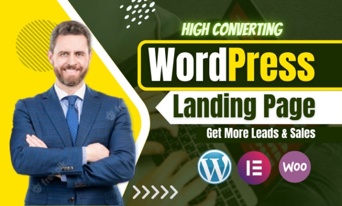 Gig Preview - Create responsive landing page squeeze page in wordpress by elementor pro