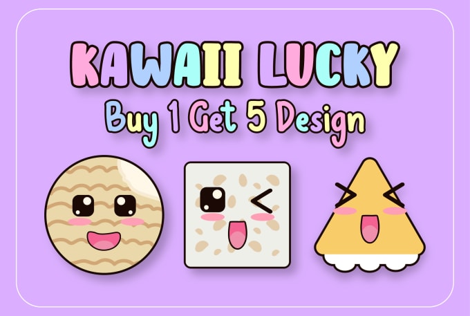 Bestseller - make kawaii and mascot cute logo hand drawing