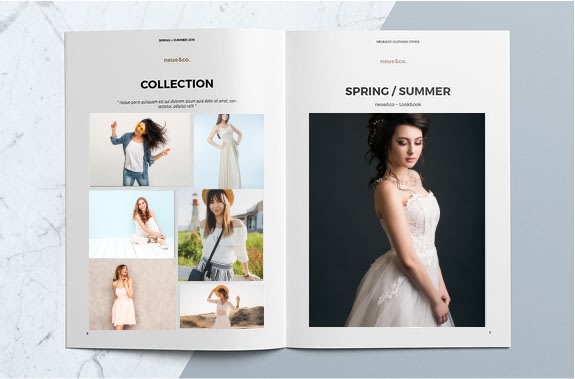 Gig Preview - Fashion look book, product catalog, line sheet, sell sheet and brochure