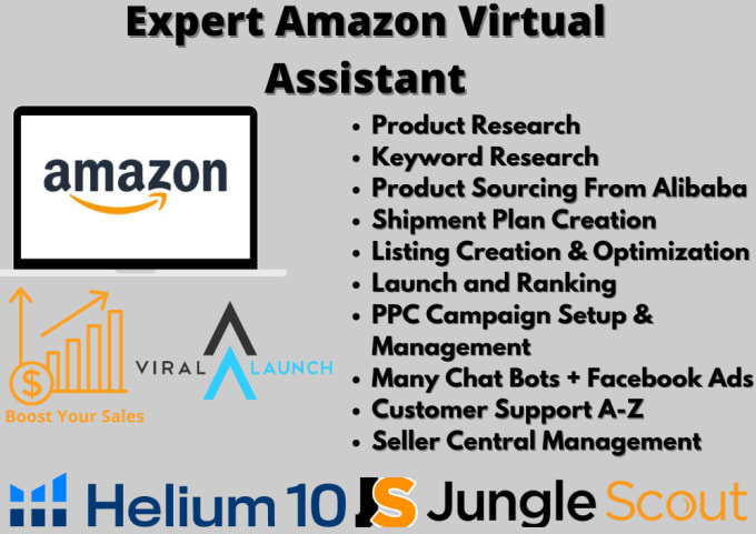 Gig Preview - Be your professional amazon virtual assistant