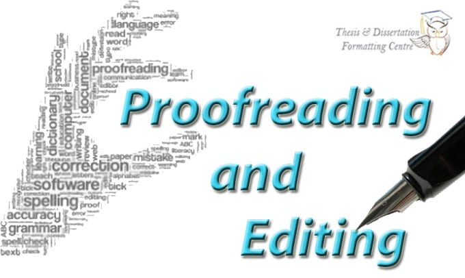 Gig Preview - Professionally edit your thesis and dissertation