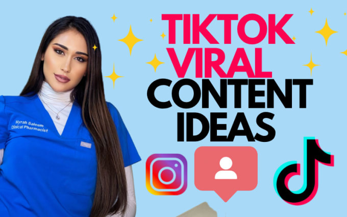 Gig Preview - Create viral content ideas for your tiktok or instagram